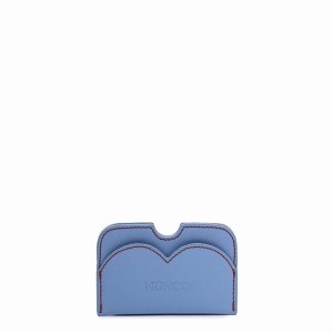 Women's Núnoo Carla Heart Florence Wallets Light Blue | KZK9584LK