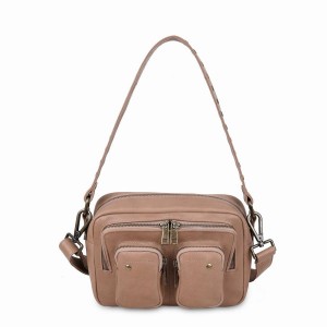 Women's Núnoo Ellie Air Shoulder Bags Beige | BKH6198CD