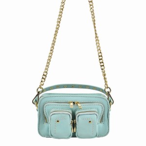 Women's Núnoo Helena Cozy Shoulder Bags Blue | YSJ7914FM