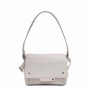 Women's Núnoo Honey New Zealand Shoulder Bags White | RJL3532HP