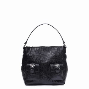 Women's Núnoo Matilda New Zealand Shoulder Bags Black | VBU6069LQ