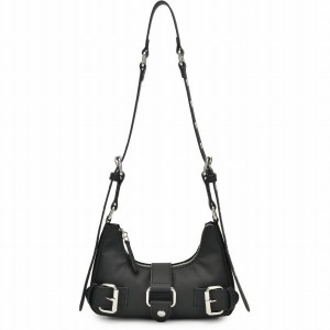 Women's Núnoo Palma Bamboo Small Bags Black | VFY4499TT