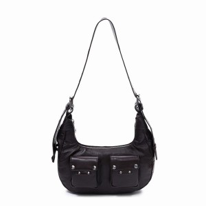 Women's Núnoo Sally Small Sheep Shoulder Bags Brown | KEH812VE