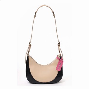 Women's Núnoo Skye Cut Florence Shoulder Bags Beige Balck | JNO9172KY