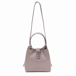 Women's Núnoo Small Chiara New Zealand Shoulder Bags Grey Brown | ZCK1995VF