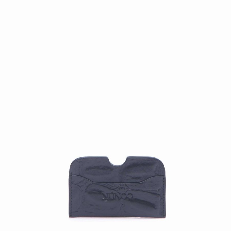 Women\'s Núnoo Carla Cross Wallets Black | VJJ2530DN
