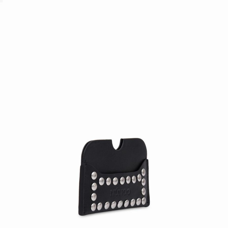Women's Núnoo Carla Pure Disco Wallets Black | QOQ7279TR