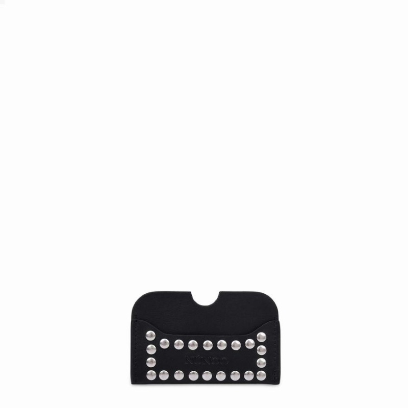 Women\'s Núnoo Carla Pure Disco Wallets Black | QOQ7279TR