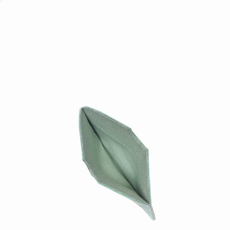 Women's Núnoo Carla Suede Wallets Green | CAJ3583IN