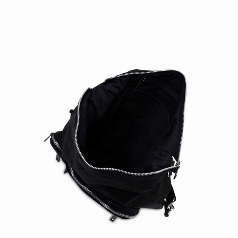 Women's Núnoo Celine Washed Backpacks Black | LTN201EY