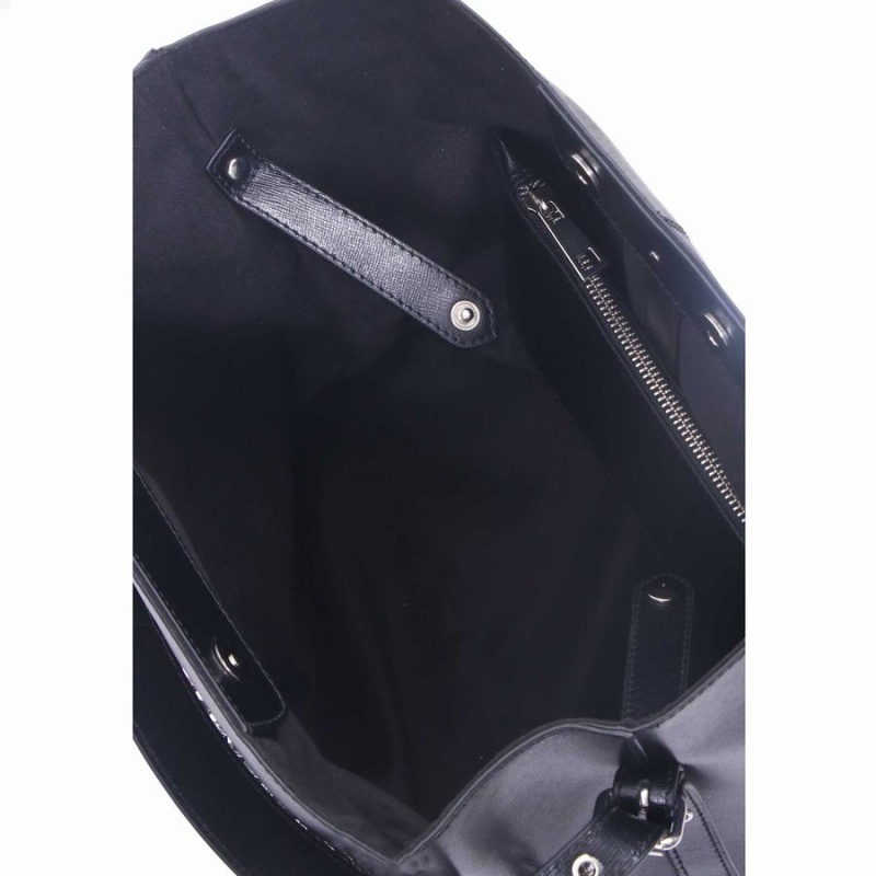 Women's Núnoo Chiara Large Florence Tote Bags Black | FXL6538FX
