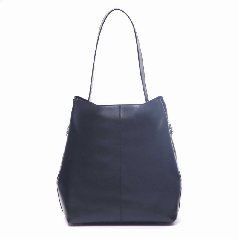Women's Núnoo Chiara Large Florence Tote Bags Black | FXL6538FX