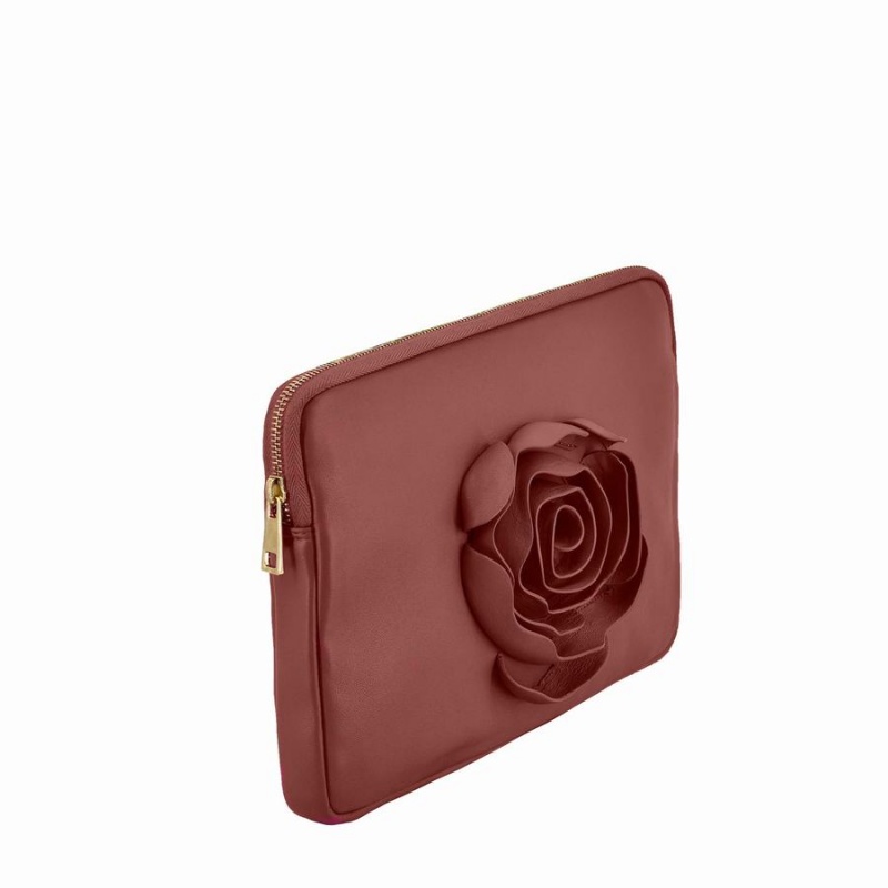 Women's Núnoo Clutch Rose Cozy Bags Pink Brown | XXY7885GI