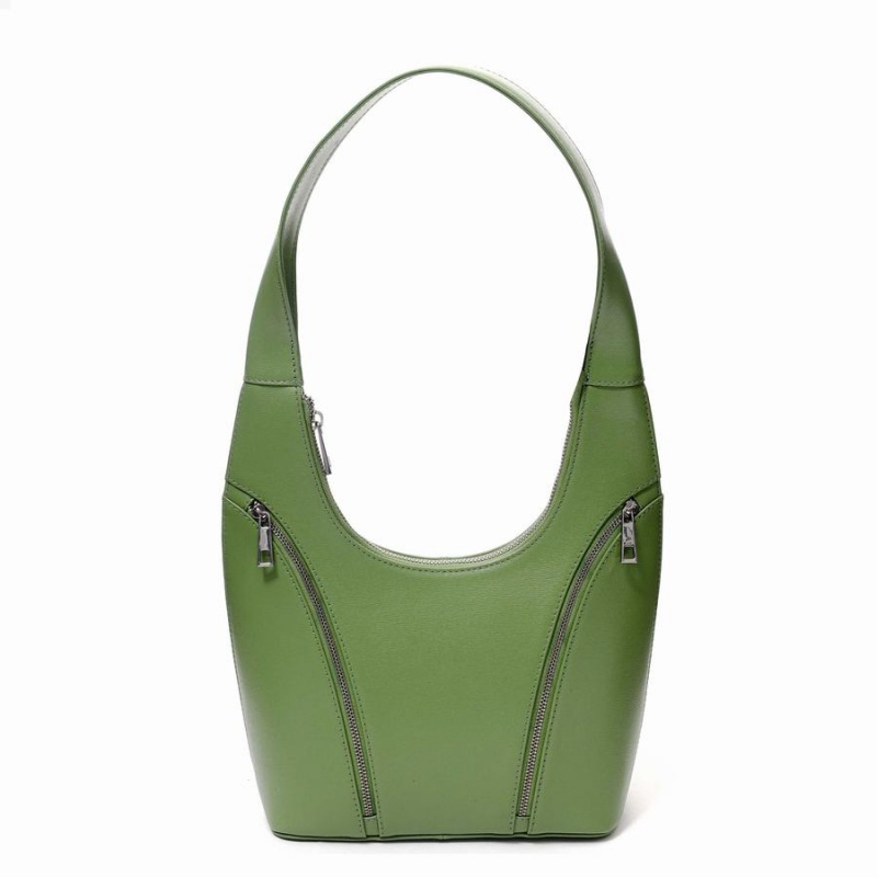 Women\'s Núnoo Cosmo Florence Tote Bags Green | VCC5085MK