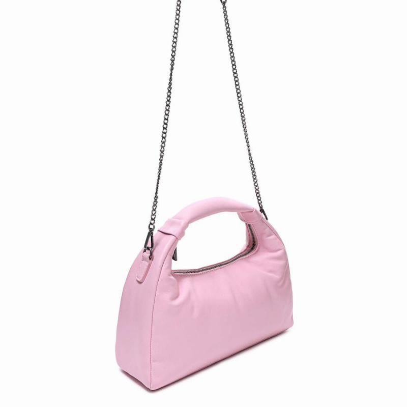 Women's Núnoo Dandy Puffed Sheep Shoulder Bags Pink | EUG8222XC