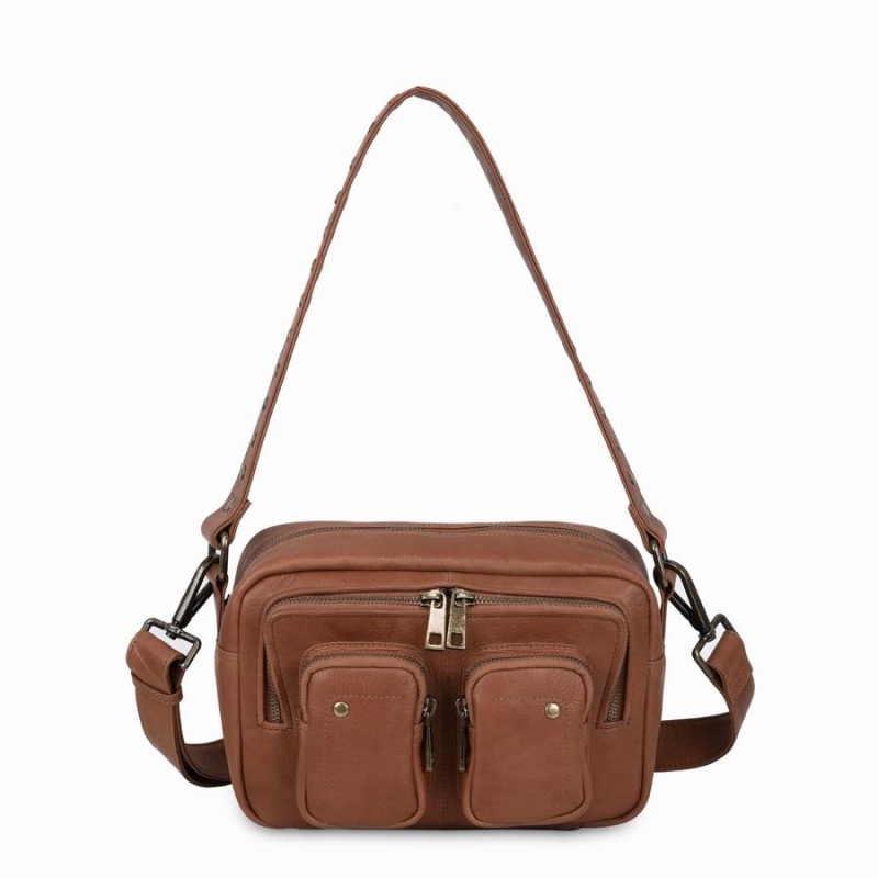 Women\'s Núnoo Ellie Air Shoulder Bags Brown | AYD9153ZX