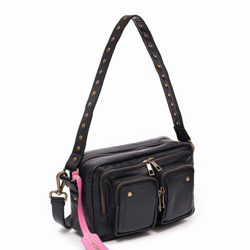 Women's Núnoo Ellie Sheep Shoulder Bags Black | QNR6363BM