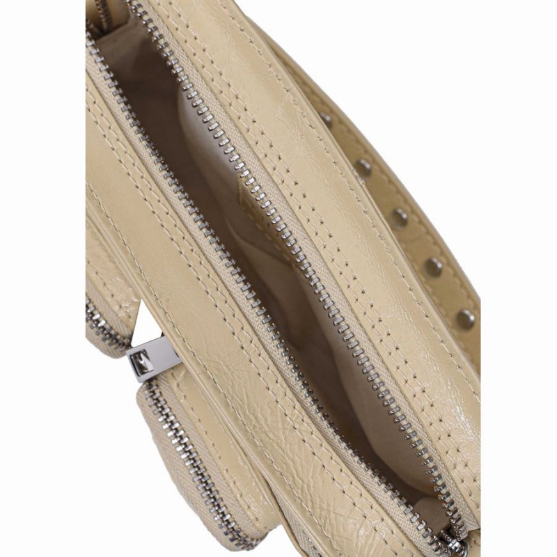 Women's Núnoo Helena City Shoulder Bags Yellow | CPY1366SV