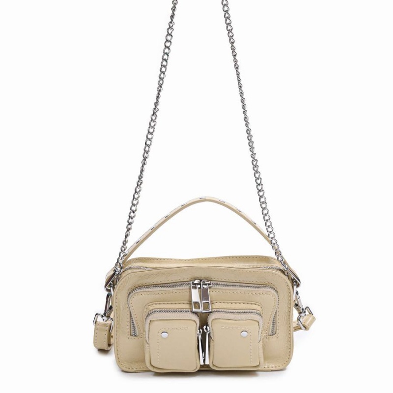 Women\'s Núnoo Helena City Shoulder Bags Yellow | CPY1366SV