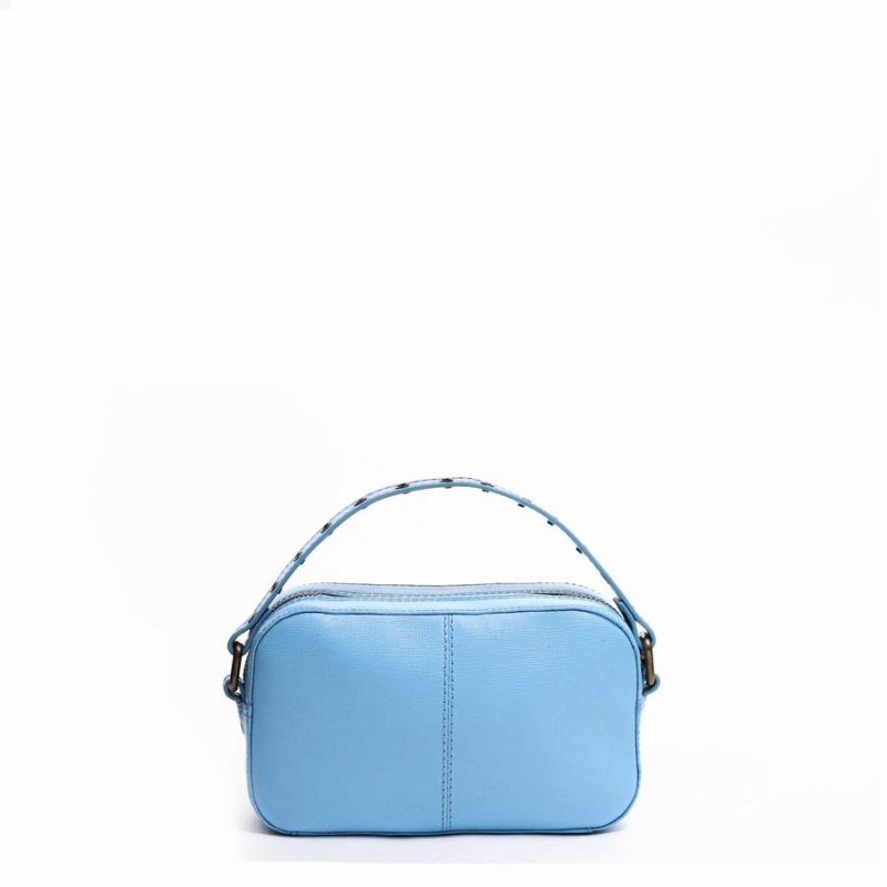 Women's Núnoo Helena Eyelet Florence Small Bags Blue | ISG7341PA