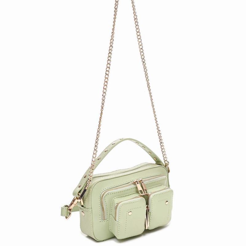 Women's Núnoo Helena Florence Shoulder Bags Light Green | WRM4337IH