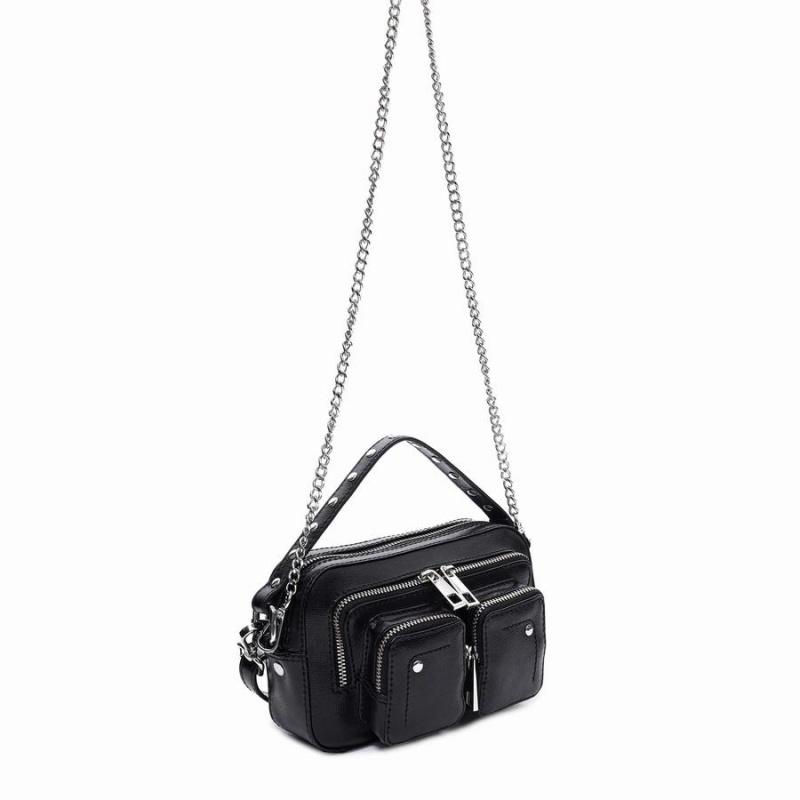 Women's Núnoo Helena Florence Small Bags Black | YBM8936YO