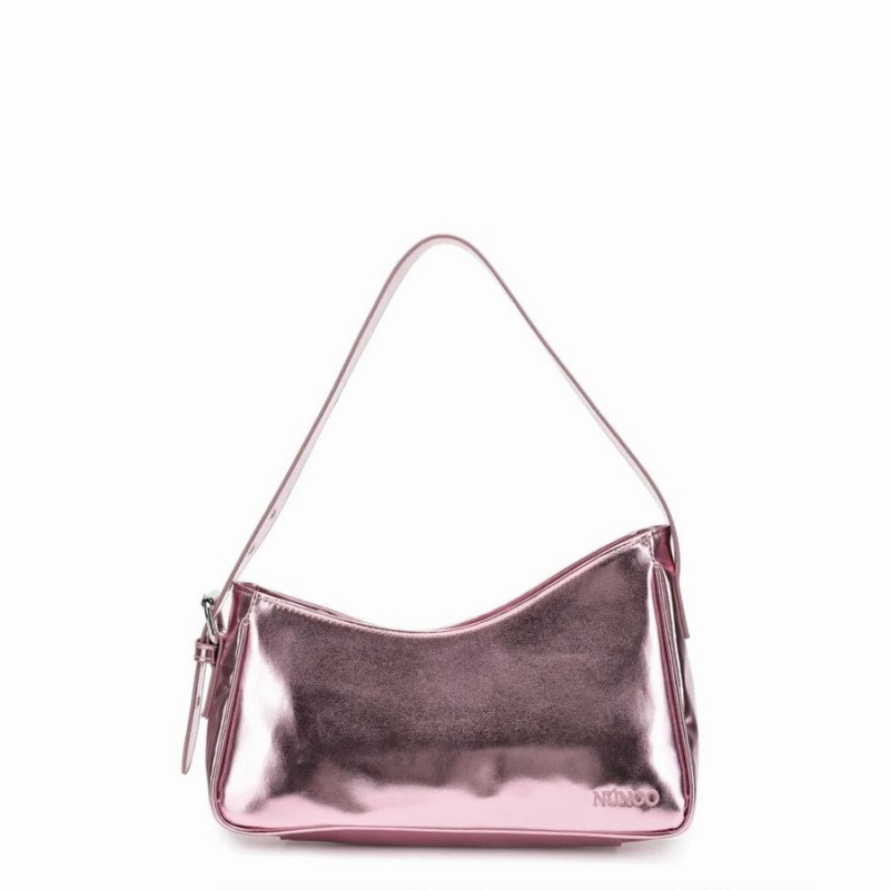 Women\'s Núnoo Jennifer Space Shoulder Bags Pink | GJC3397QK