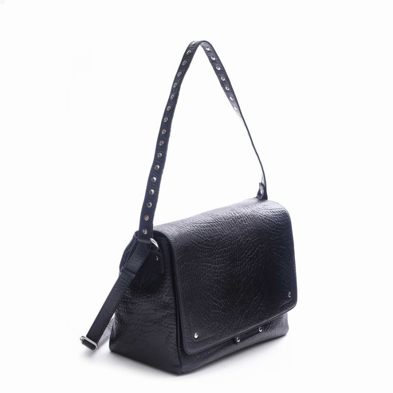 Women's Núnoo Maxi Honey New Zealand Shoulder Bags Black | EJD541QY