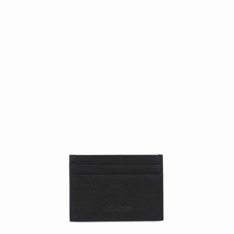 Women's Núnoo Pixie Rivet Washed Wallets Black | WEL2670LP
