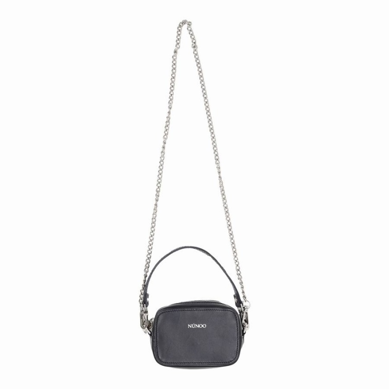 Women\'s Núnoo Preloved Gaia Clutch Bags Black | PVM5886WA