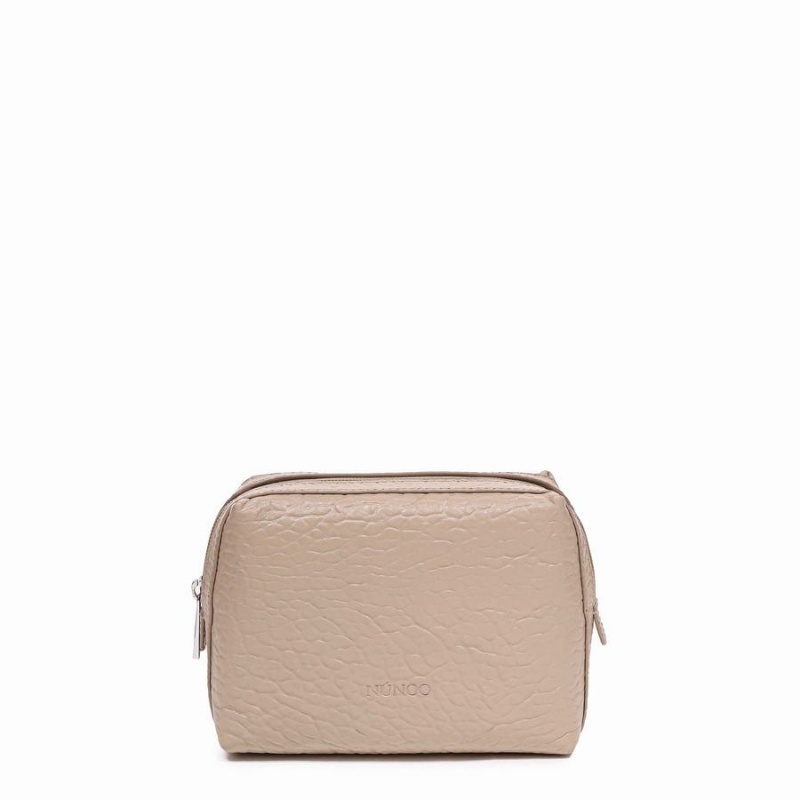 Women\'s Núnoo Small Eva New Zealand Makeup Bag Beige | HYC1421KD