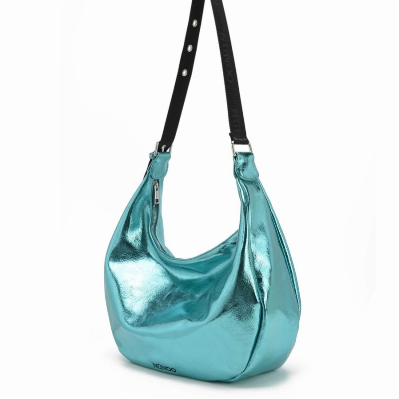 Women's Núnoo Stella Recycled Cool Shoulder Bags Light Blue | DUG7425SZ