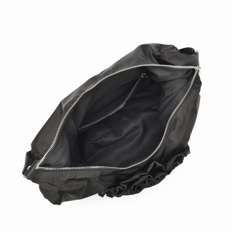 Women's Núnoo Stella Rose Recycled Nylon Shoulder Bags Black | FWH5627EU